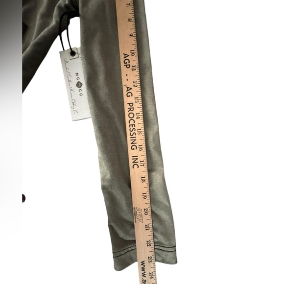 Marrakech Moto Style Olive Utility Jacket Size S Soft Cotton Stretch | NWT L35 - Picture 7 of 11